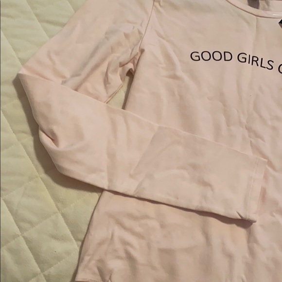 Forever 21 Pink Body Suit w Logo - Picture 3 of 4